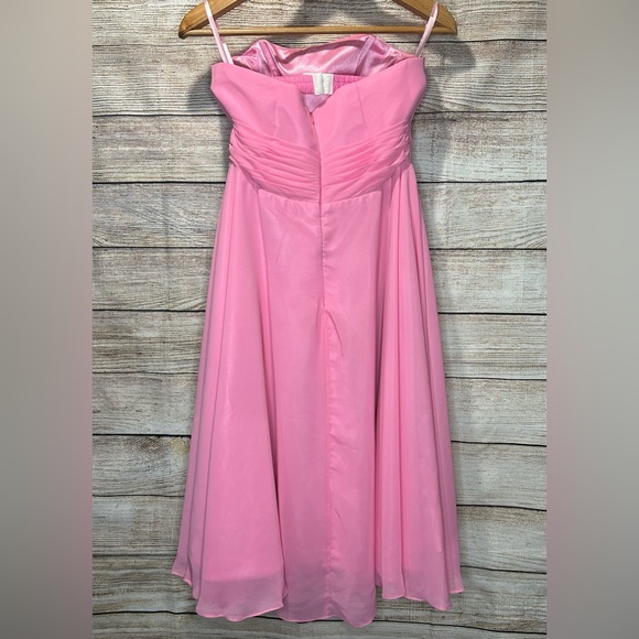 Bridesmaid or Prom Dress Pink Handmade in Vietnam size Medium - Picture 11 of 12